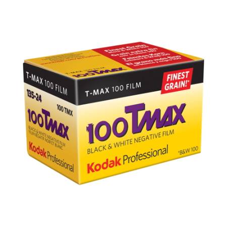 Kodak Professional T-MAX 100 135-24x1 - panchromatyczny czarno-biały film negatywowy